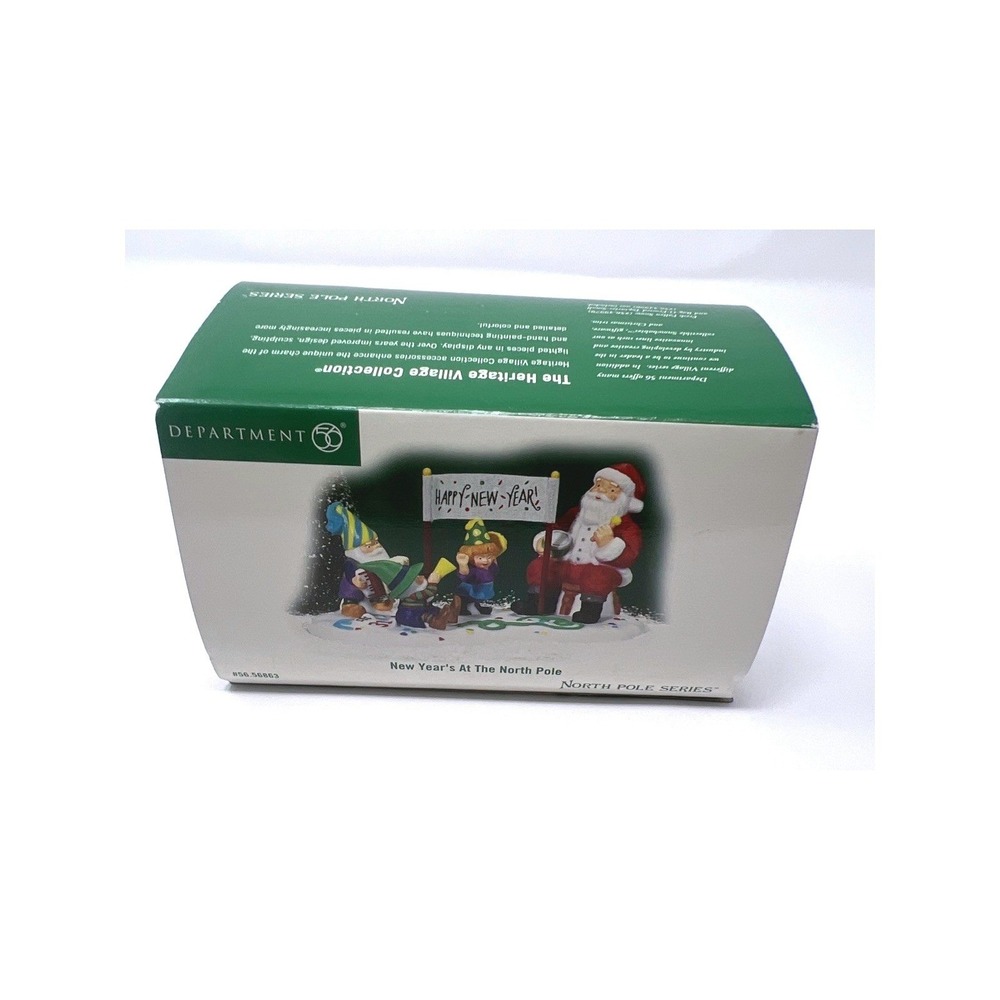 Department 56 New Year's At The North‎ Pole Series 56863 Accessory Retired NEW